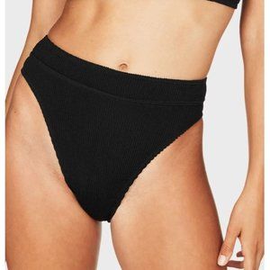 NWT BOUND by Bond-Eye The Savannah Brief Bikini Bottom OS Black